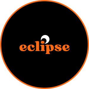 Eclipse Logo Outlined Circle Rgb