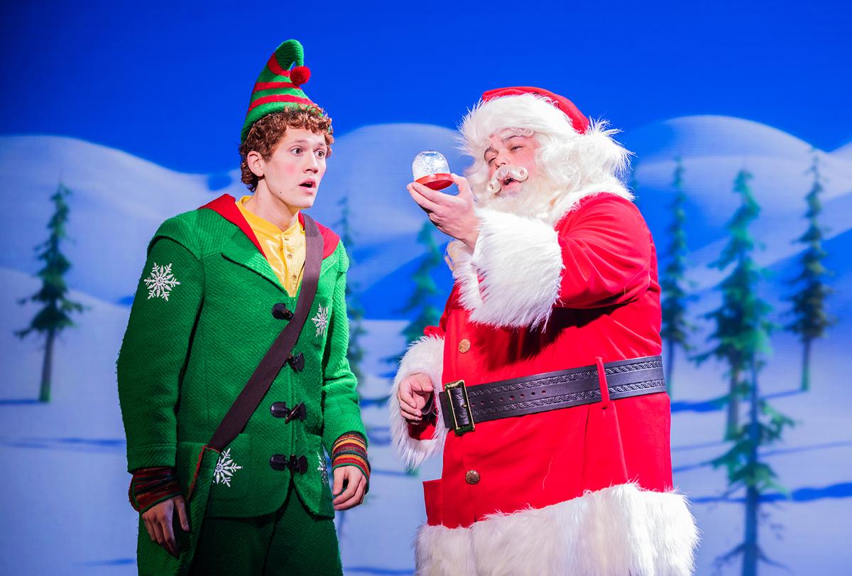 Jack Ducat in the National Tour of "Elf"