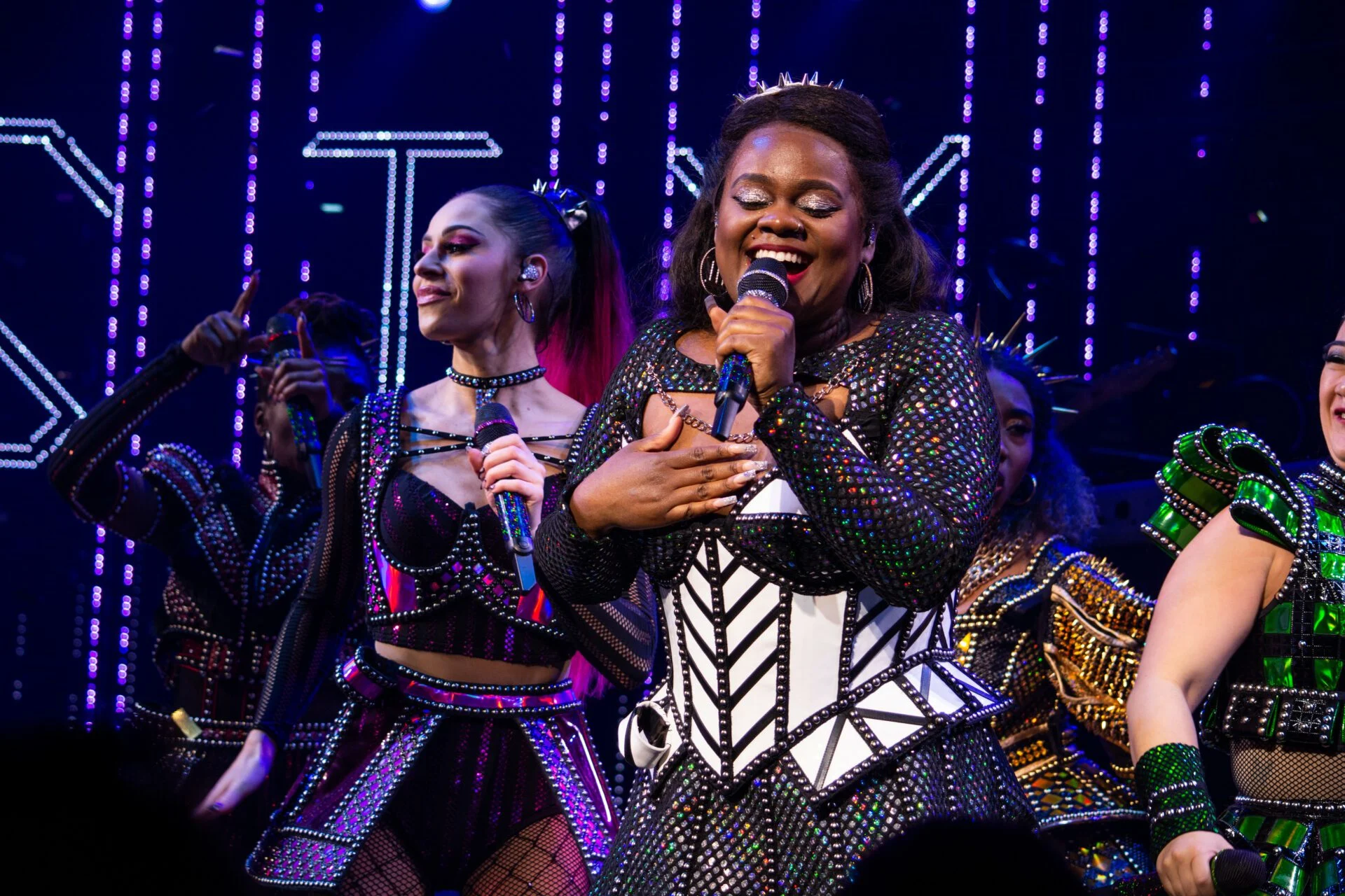 Keirsten Hodgens in "Six" on Broadway